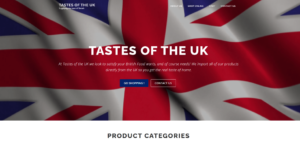 Tastes of the UK | Portfolio | KCIT