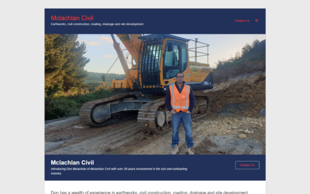 Mclachlan Civil | Earthworks, civil construction, roading, drainage and site development